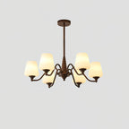 Larkune Glass Chandelier-Moonnatur
