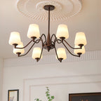 Larkune Glass Chandelier-Moonnatur
