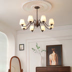 Larkune Glass Chandelier-Moonnatur