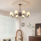Larkune Glass Chandelier-Moonnatur