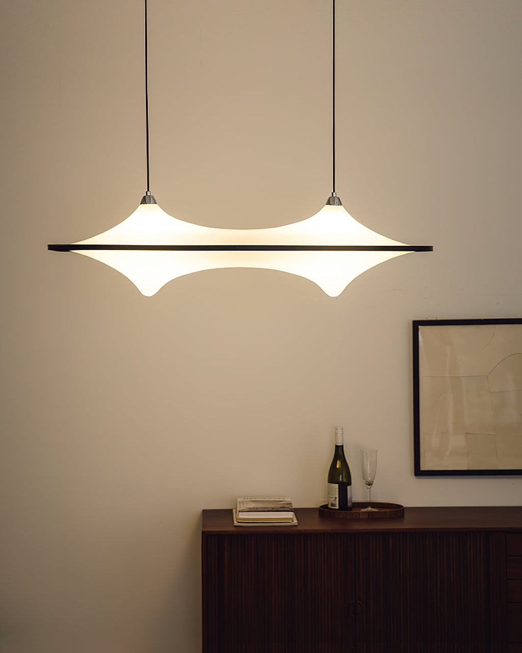 Helrenenna Acrylic Pendant Light-Moonnatur