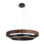 Erlenbrook Wood Chandelier-Moonnatur