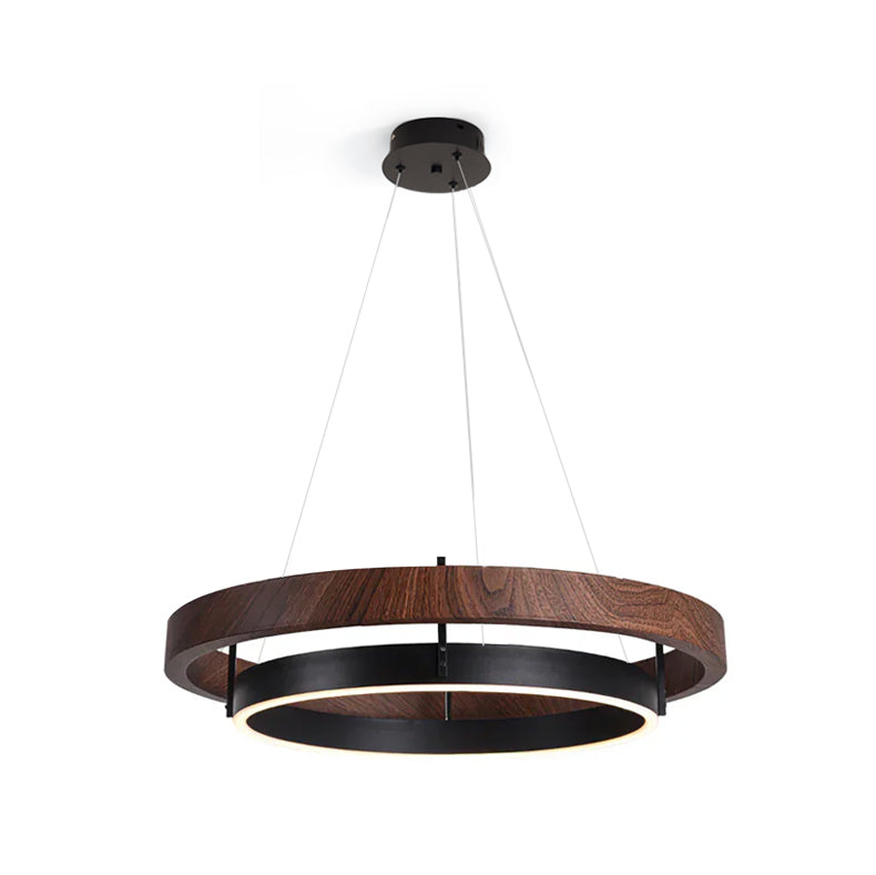 Erlenbrook Wood Chandelier-Moonnatur