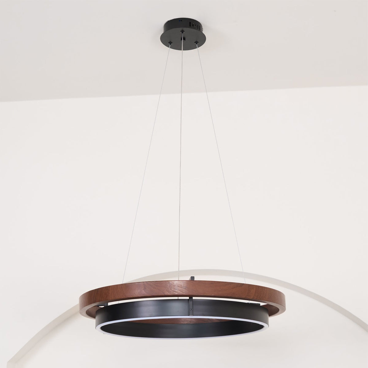 Erlenbrook Wood Chandelier-Moonnatur