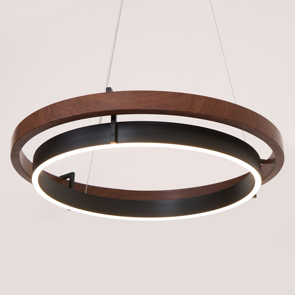 Erlenbrook Wood Chandelier-Moonnatur