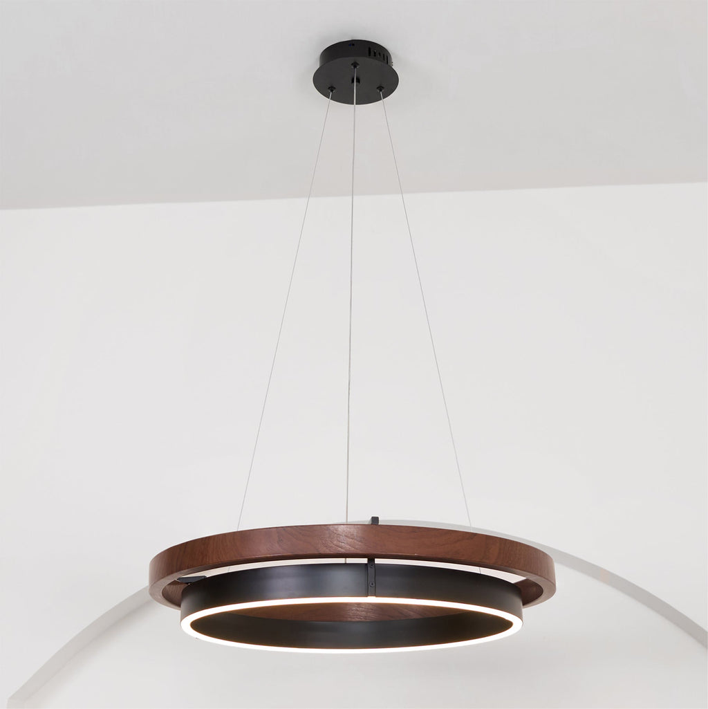 Erlenbrook Wood Chandelier-Moonnatur