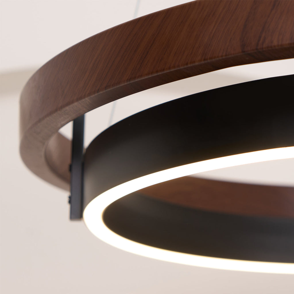 Erlenbrook Wood Chandelier-Moonnatur