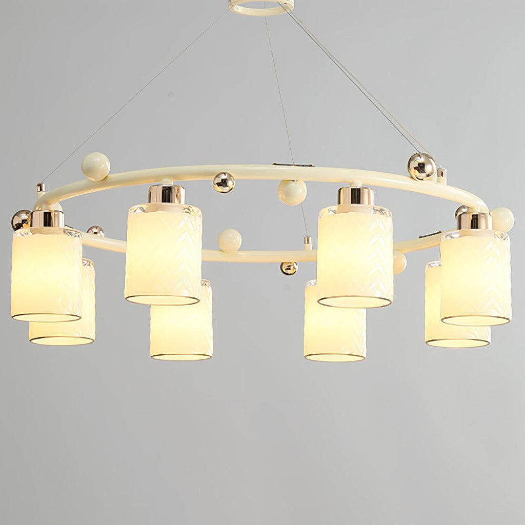 Larenfield Glass Chandelier-Moonnatur