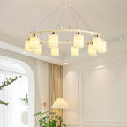 Larenfield Glass Chandelier-Moonnatur