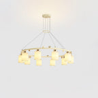 Larenfield Glass Chandelier-Moonnatur