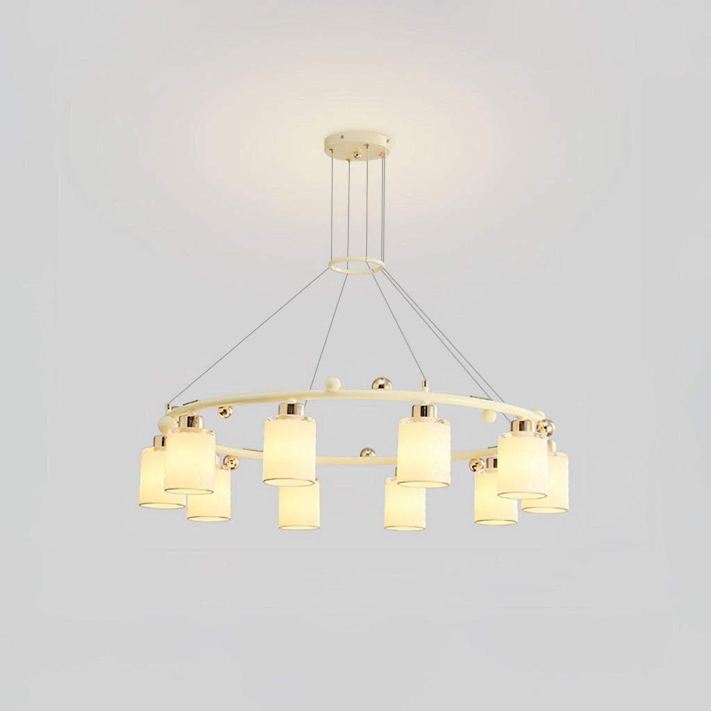 Larenfield Glass Chandelier-Moonnatur