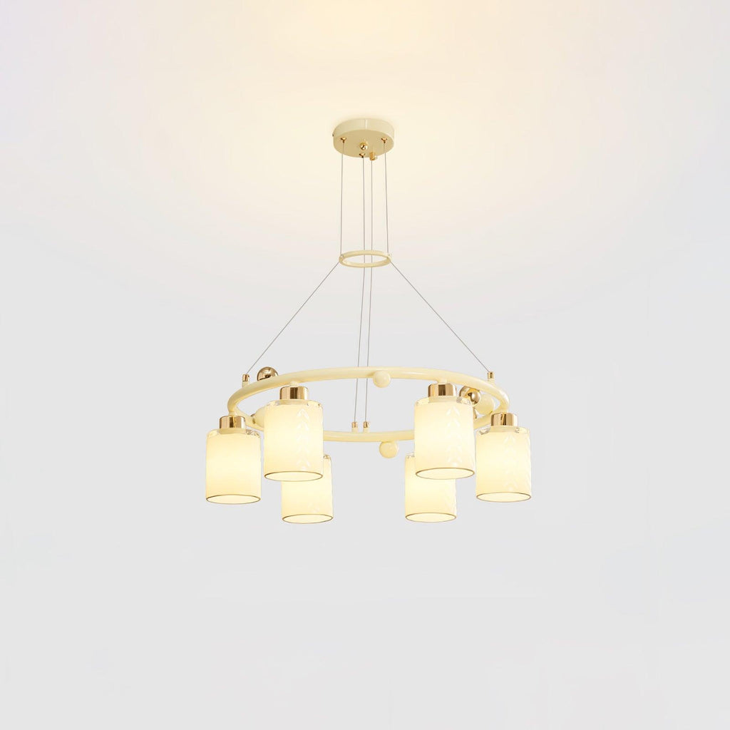 Larenfield Glass Chandelier-Moonnatur