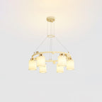 Larenfield Glass Chandelier-Moonnatur