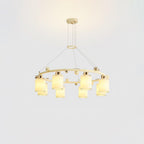 Larenfield Glass Chandelier-Moonnatur