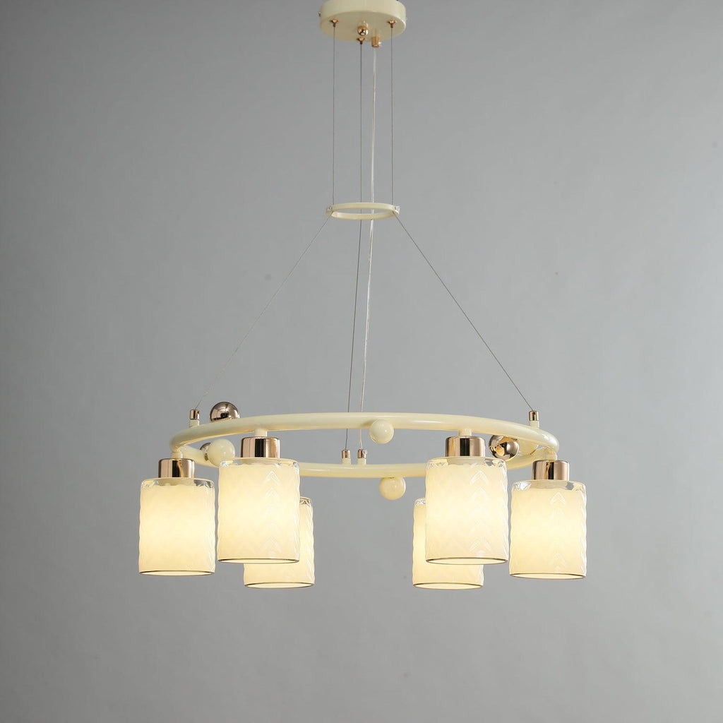 Larenfield Glass Chandelier-Moonnatur