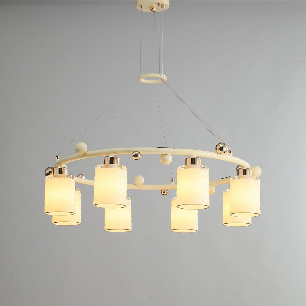 Larenfield Glass Chandelier-Moonnatur