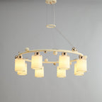 Larenfield Glass Chandelier-Moonnatur