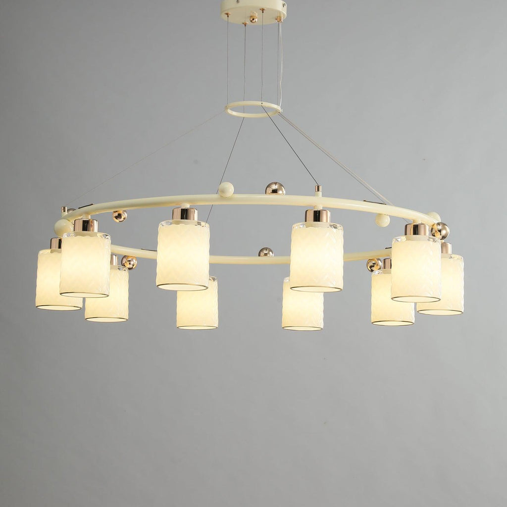 Larenfield Glass Chandelier-Moonnatur