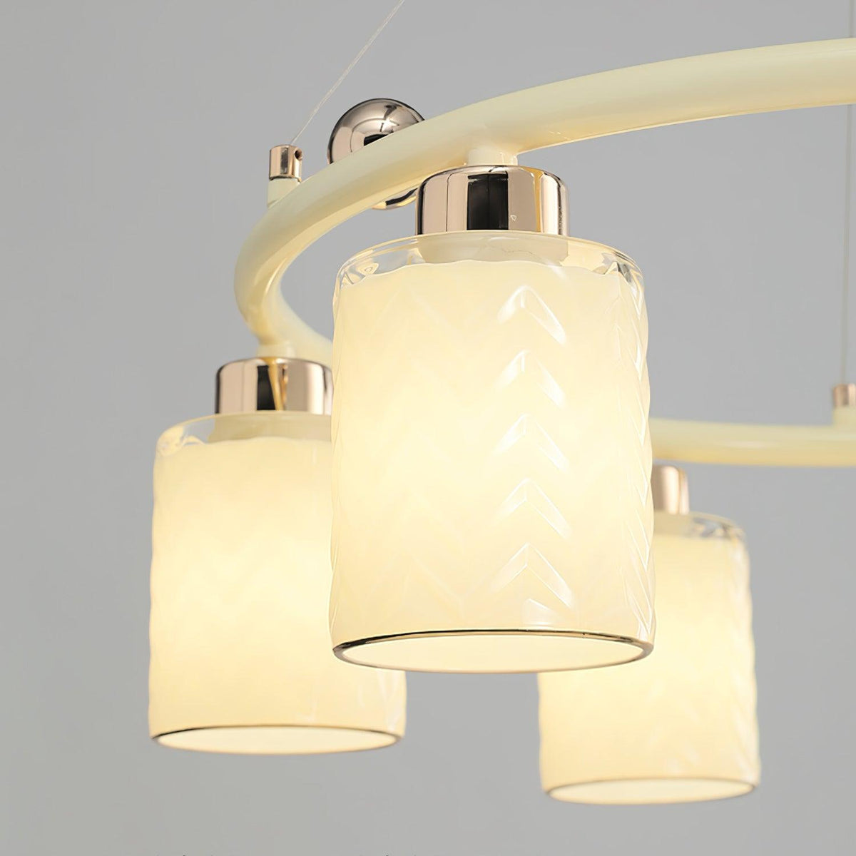 Larenfield Glass Chandelier-Moonnatur