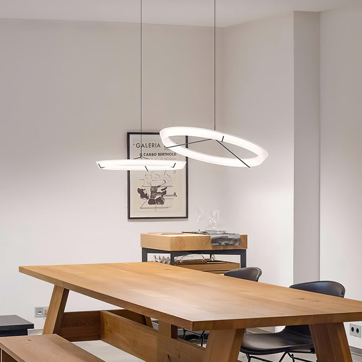 Lorrendale Stainless Steel Chandelier-Moonnatur