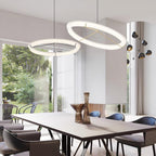 Lorrendale Stainless Steel Chandelier-Moonnatur