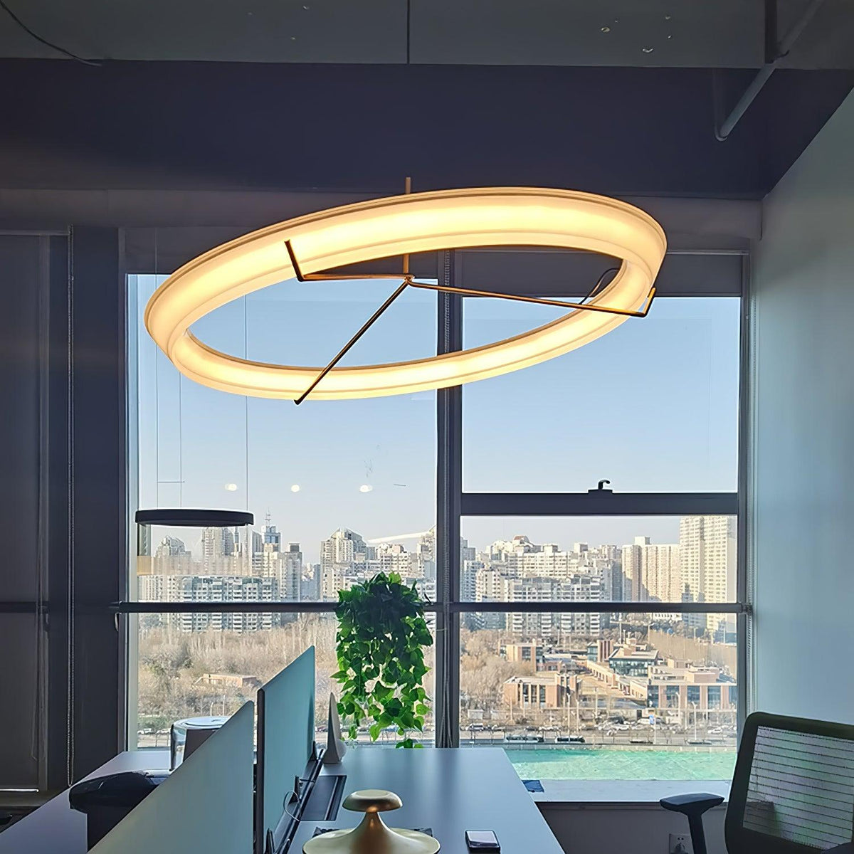 Lorrendale Stainless Steel Chandelier-Moonnatur