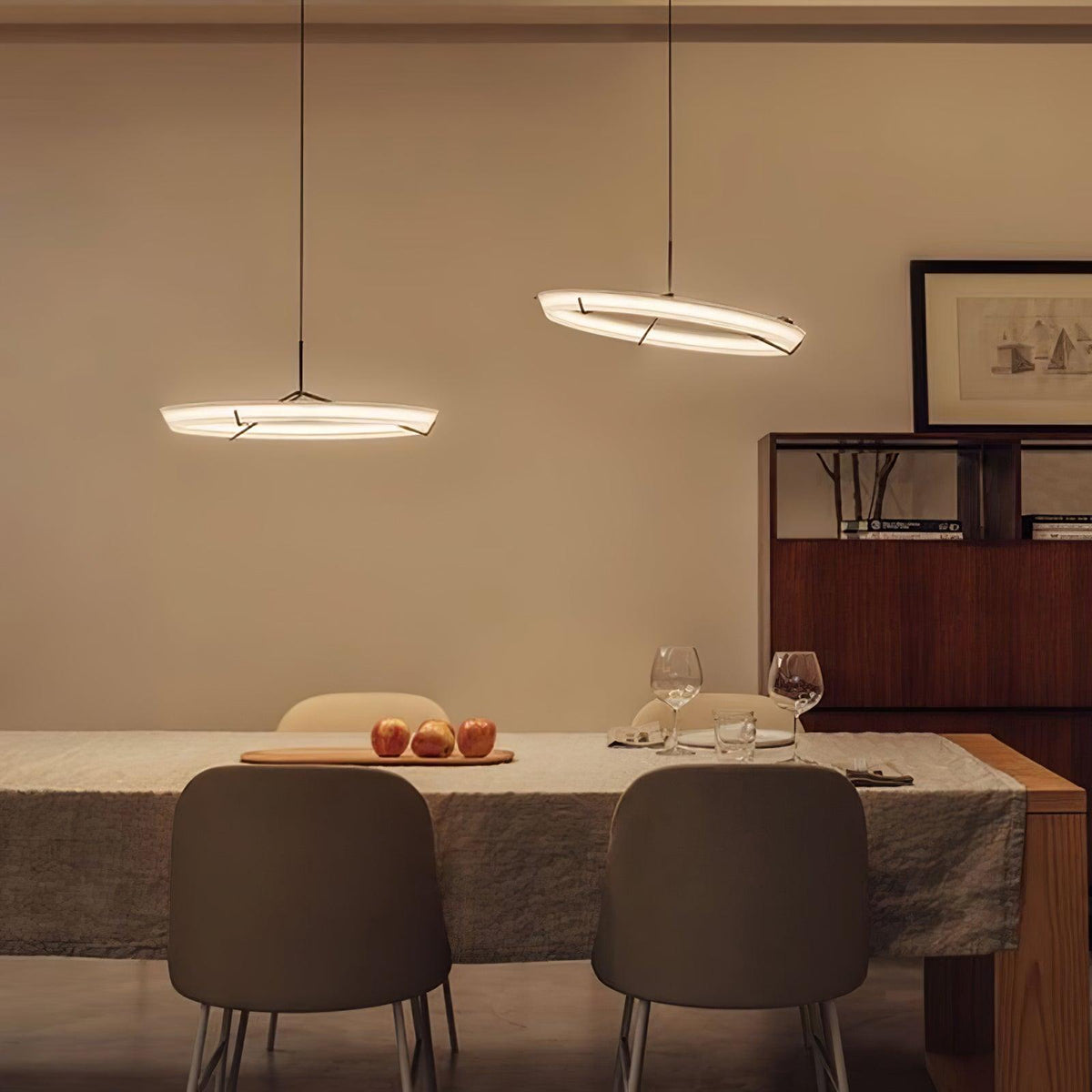 Lorrendale Stainless Steel Chandelier-Moonnatur