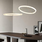 Lorrendale Stainless Steel Chandelier-Moonnatur