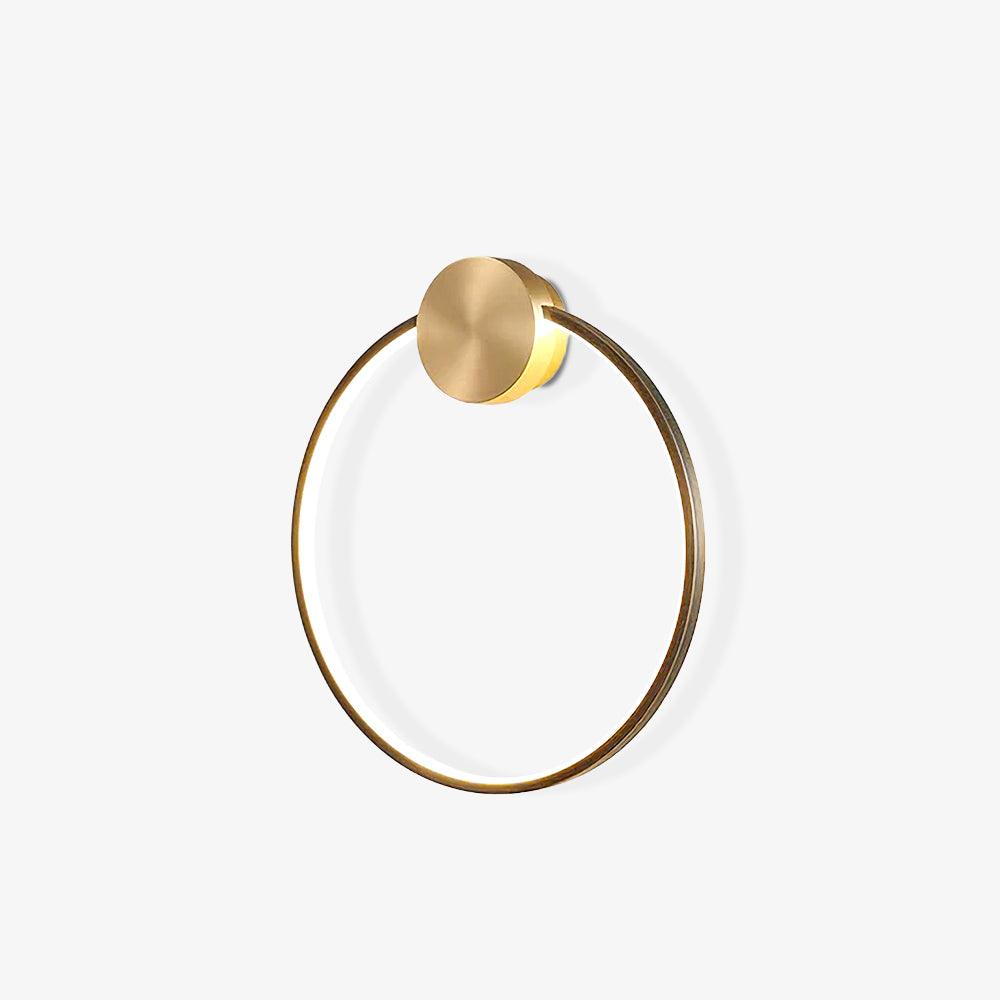 Valenelle Brass Wall Light-Moonnatur