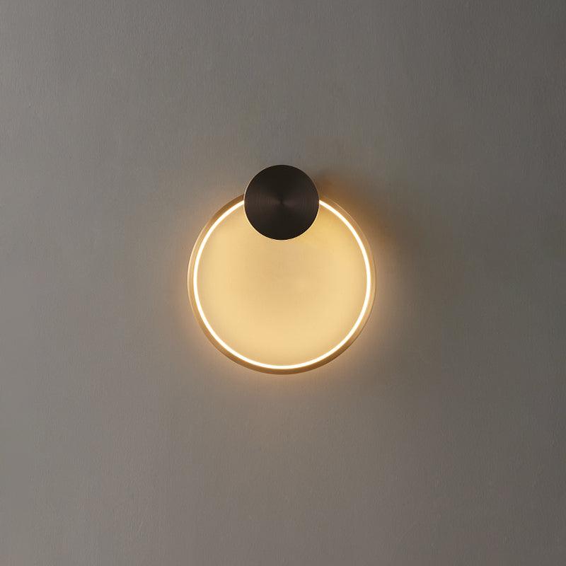 Valenelle Brass Wall Light-Moonnatur