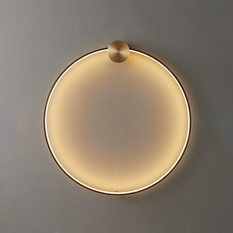 Valenelle Brass Wall Light-Moonnatur