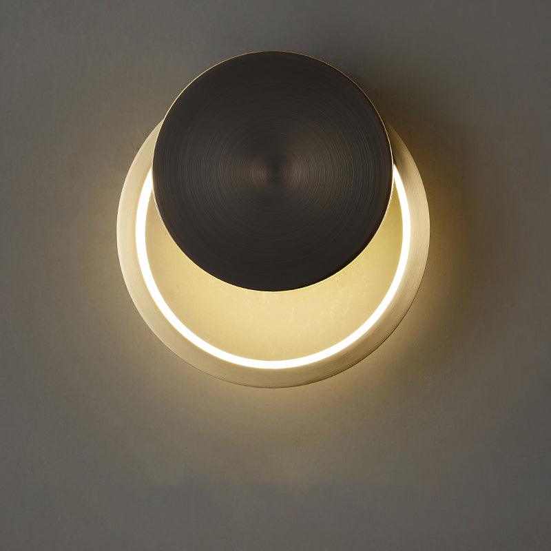 Valenelle Brass Wall Light-Moonnatur