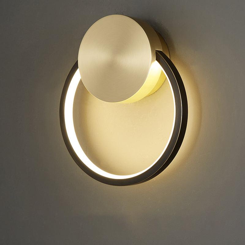 Valenelle Brass Wall Light-Moonnatur