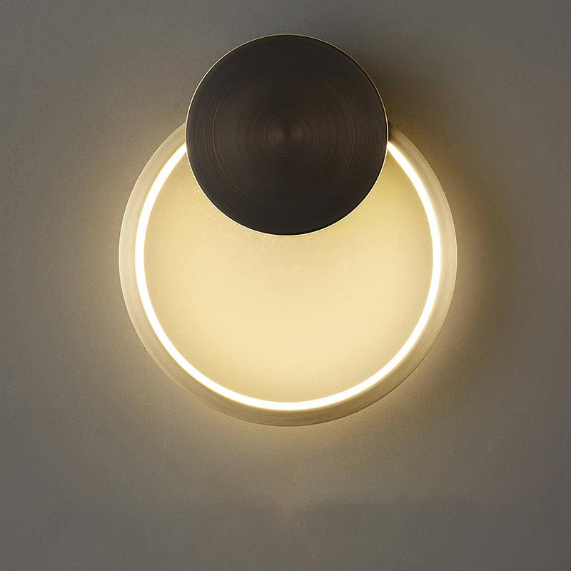 Valenelle Brass Wall Light-Moonnatur