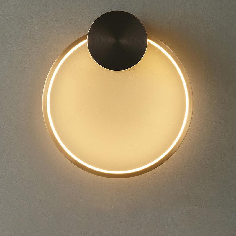 Valenelle Brass Wall Light-Moonnatur