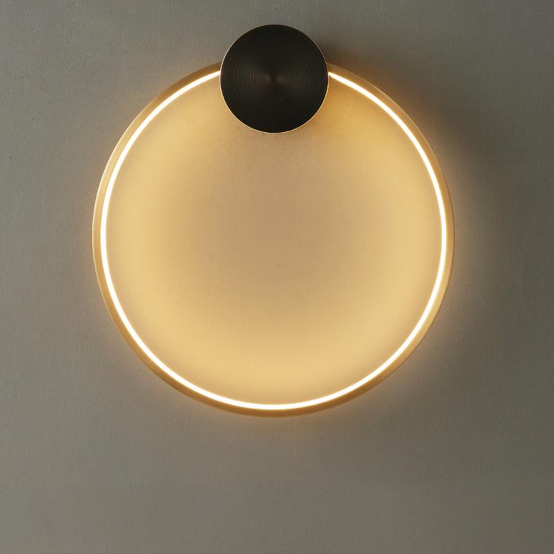 Valenelle Brass Wall Light-Moonnatur