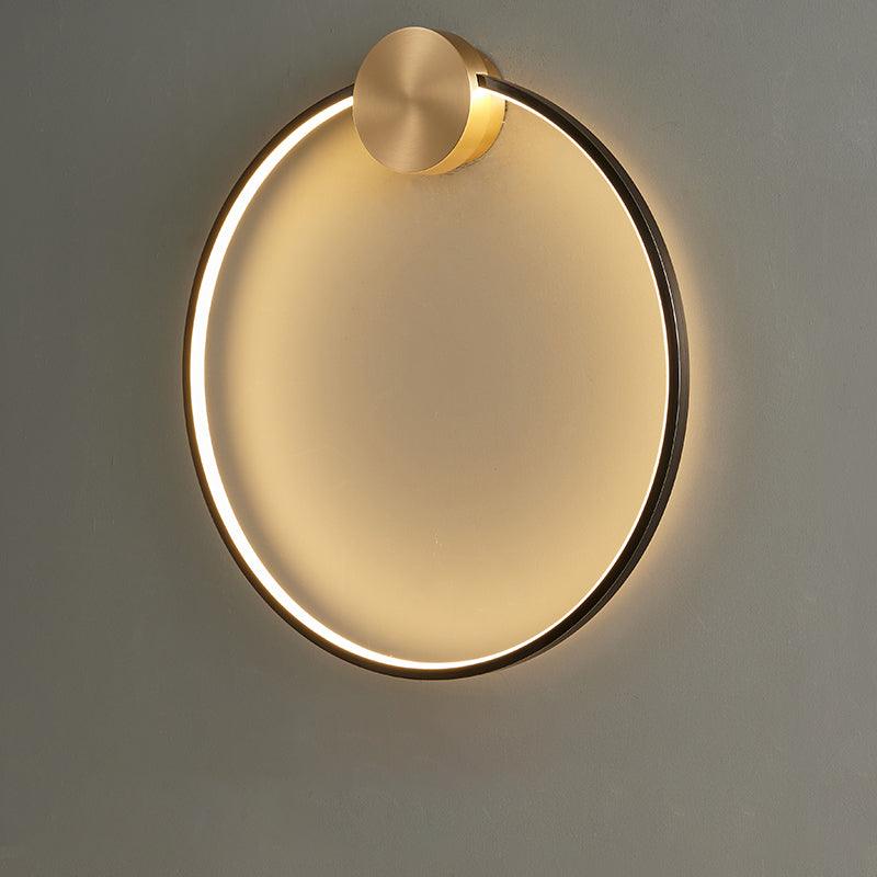 Valenelle Brass Wall Light-Moonnatur