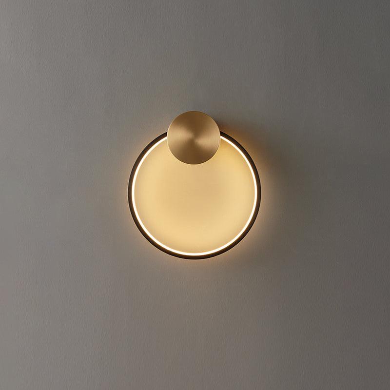 Valenelle Brass Wall Light-Moonnatur