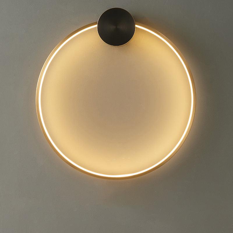 Valenelle Brass Wall Light-Moonnatur