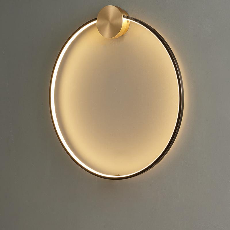 Valenelle Brass Wall Light-Moonnatur