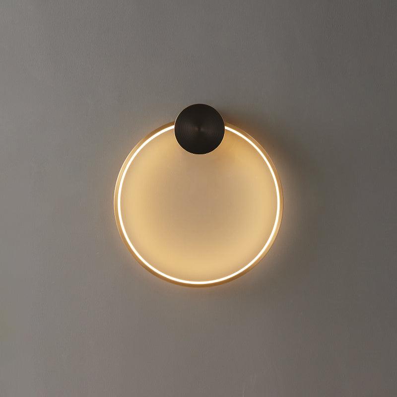 Valenelle Brass Wall Light-Moonnatur