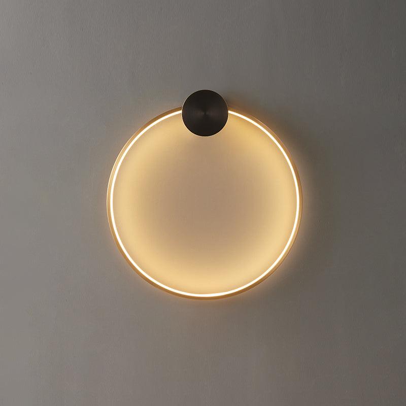 Valenelle Brass Wall Light-Moonnatur
