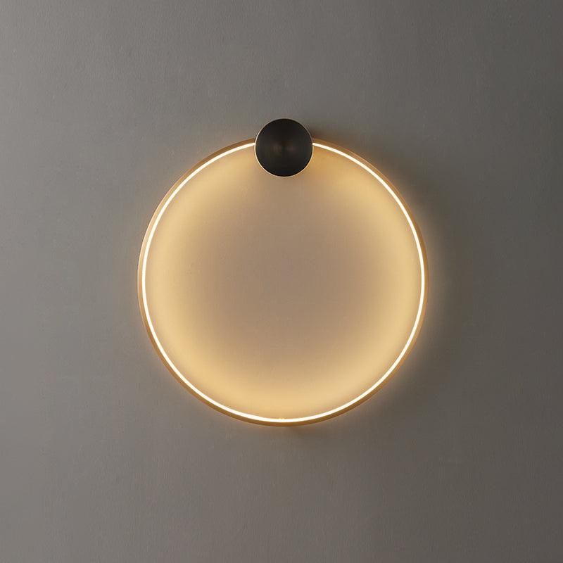 Valenelle Brass Wall Light-Moonnatur