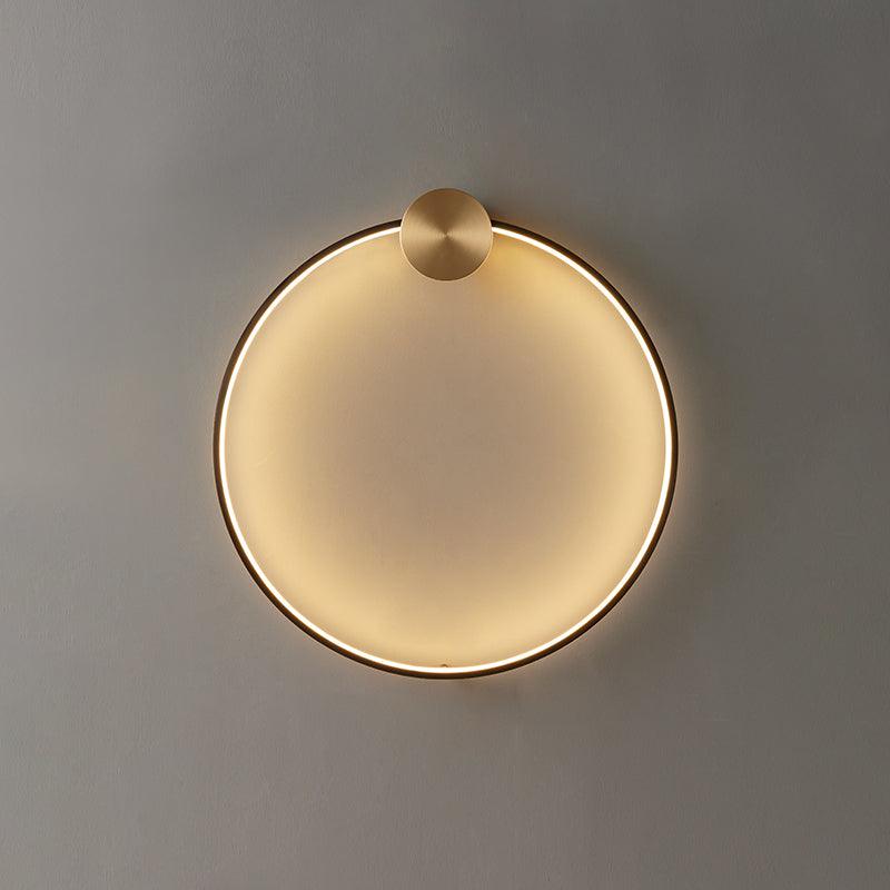 Valenelle Brass Wall Light-Moonnatur