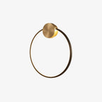 Valenelle Brass Wall Light-Moonnatur