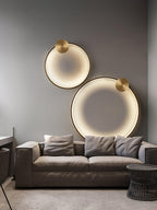 Valenelle Brass Wall Light-Moonnatur