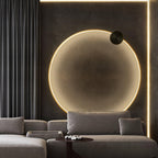 Valenelle Brass Wall Light-Moonnatur