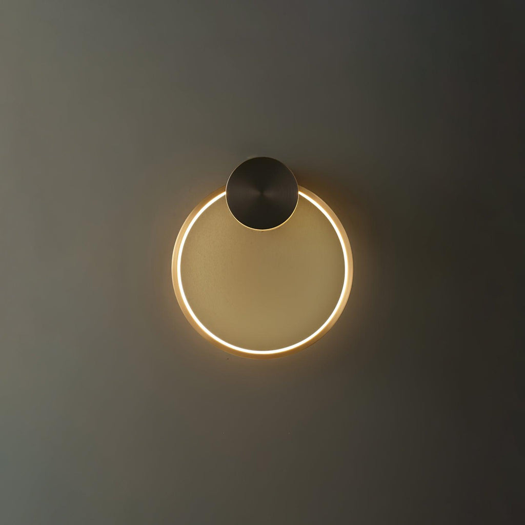 Valenelle Brass Wall Light-Moonnatur