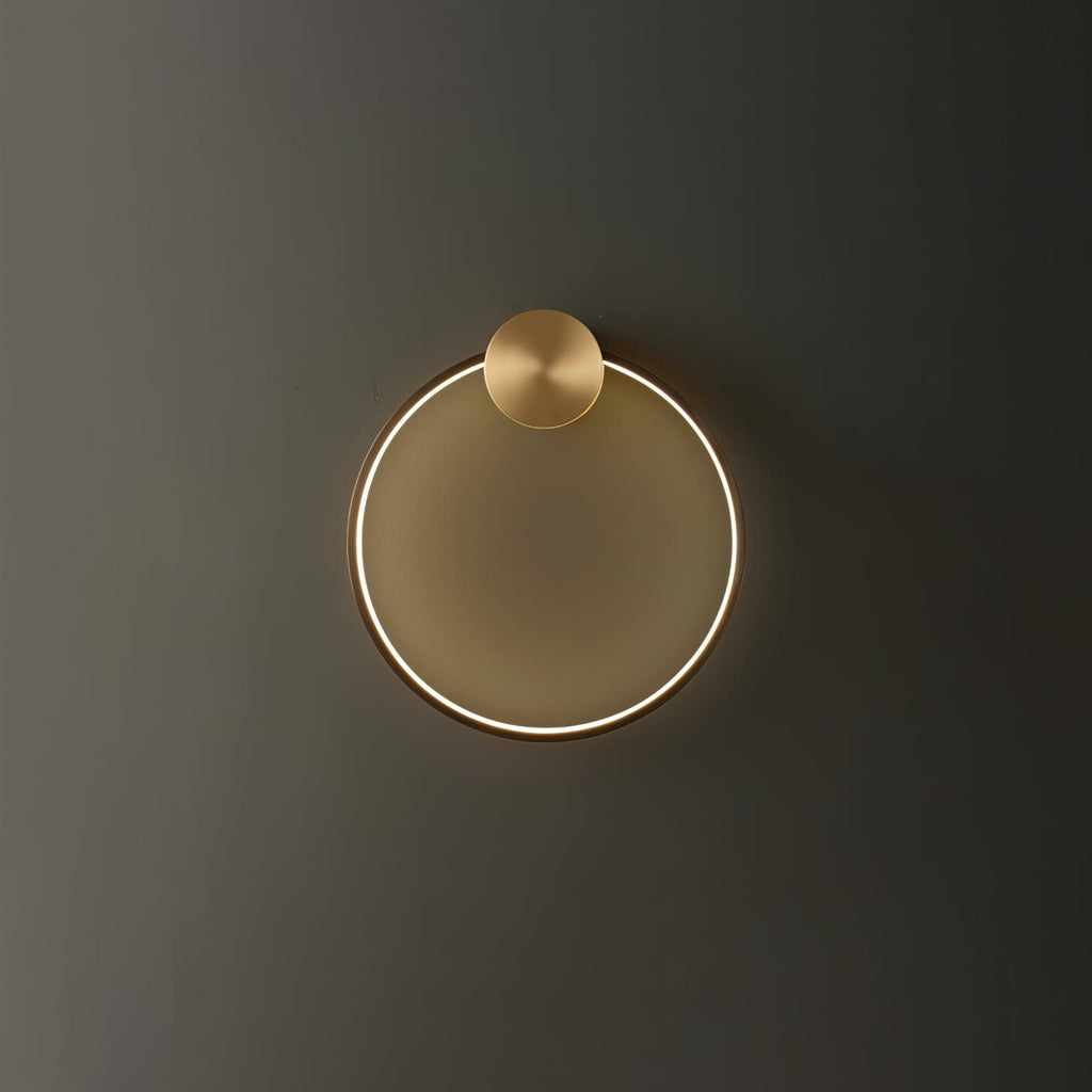 Valenelle Brass Wall Light-Moonnatur