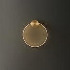 Valenelle Brass Wall Light-Moonnatur